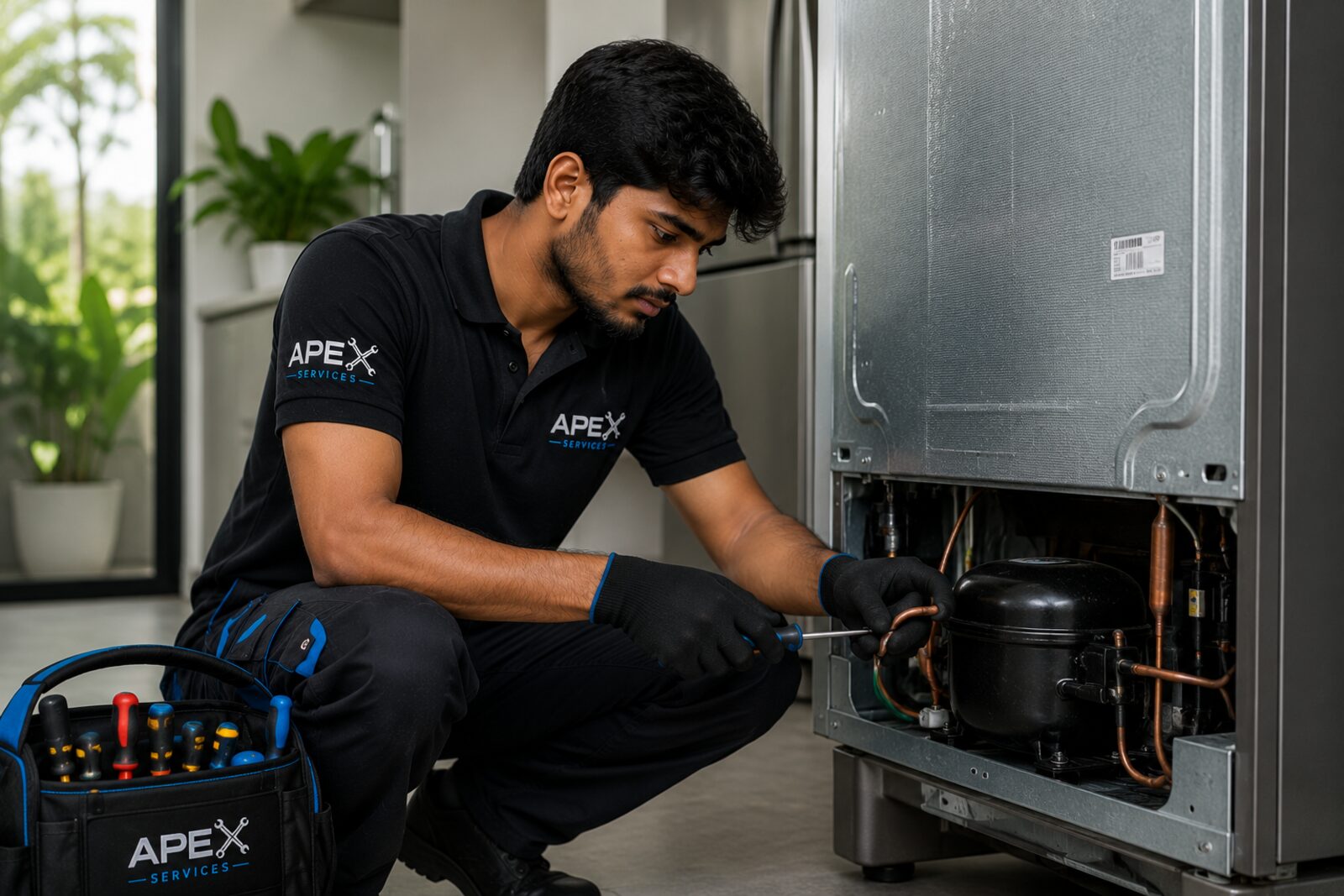 Fix It Vellore technician repairing a refrigerator